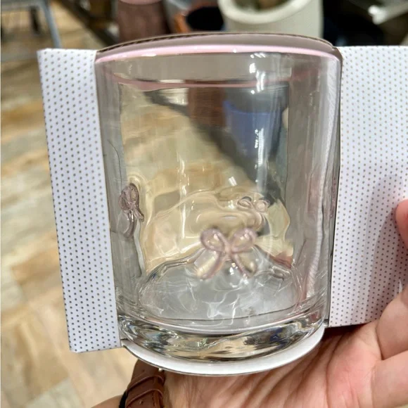 Clear Glasses with Pink Bows Cupcakes and Cashmere - Picture 6 of 6